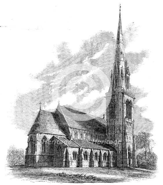 New Church of St. Matthias, on Richmond-Hill, 1858. Creator: Unknown.