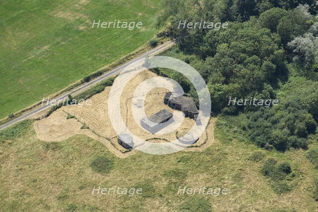 Lodge Hill Anti-aircraft Battery, Chattenden/Lodge Hill, Medway, 2024. Creator: Damian Grady.