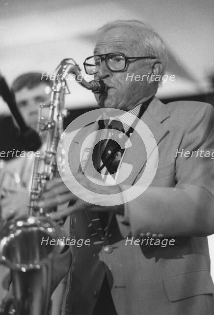 Jerry Jerome, The March of Jazz, Clearwater Beach, Florida, 1997. Creator: Brian Foskett.