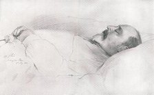 'His Majesty King Edward VII in Death', 1910. Creator: Luke Fildes.