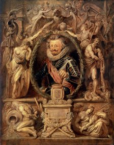 Portrait of Charles Bonaventure de Longueval, Comte de Bucquoy, (1571-1621), 1621.  Artist: Peter Paul Rubens