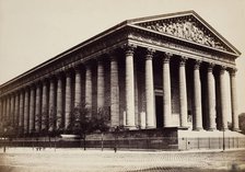 Church of the Madeleine, Paris, between 1860 and 1870. Creator: Edouard Baldus.