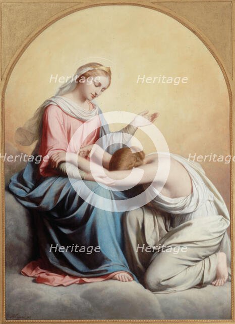 The Litanies of the Virgin, 1857. Creator: Auguste Legras.