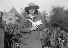 Girl Scouts - Helen Tew, 1917. Creator: Harris & Ewing.