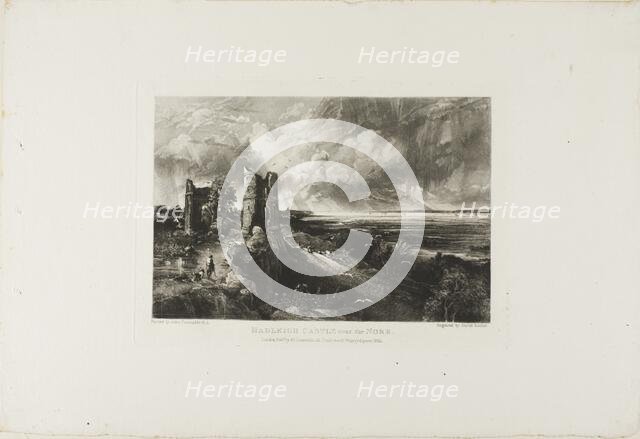 Hadleigh Castle, Near the Nore, n.d. Creator: David Lucas.