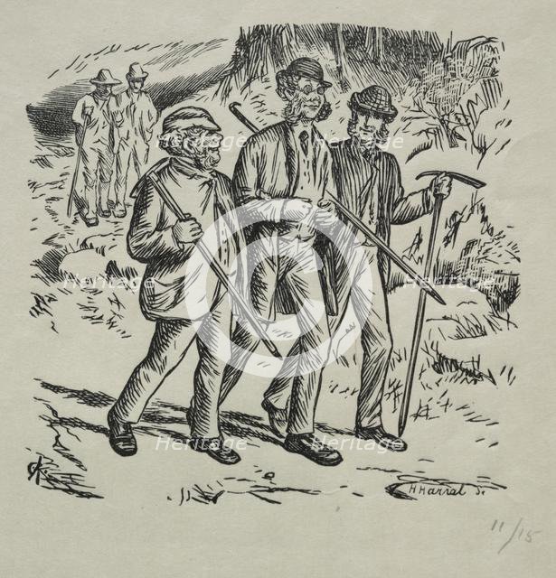 The Three Names, 1869. Creator: Charles Samuel Keene (British, 1823-1891).