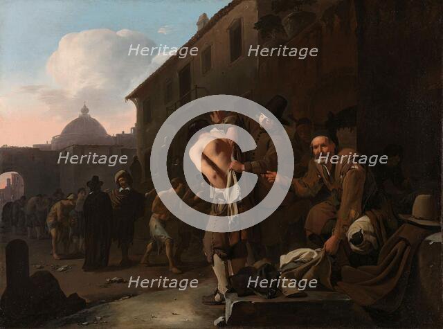 Clothing the Naked, c.1646-c.1649. Creator: Michiel Sweerts.