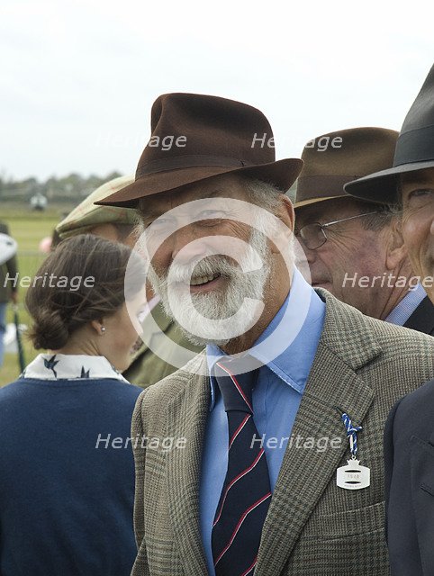 2011 Goodwood Revival Meeting, Prince Michael of Kent enjoys the attractions Artist: Unknown.