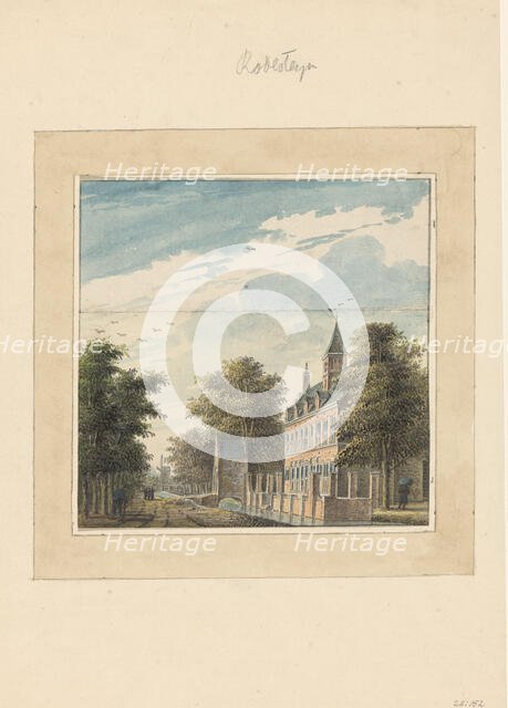View of the house in Rodesteyn, 1700-1800. Creator: Anon.