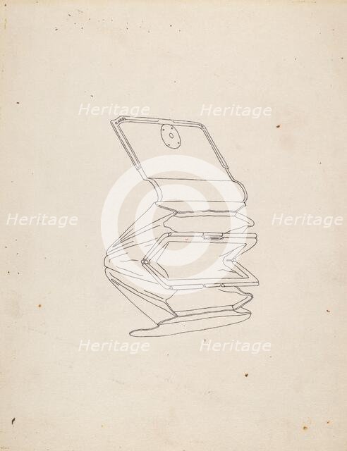 Purse, c. 1937. Creator: Isidore Steinberg.