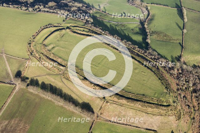Pilsdon Pen hillfort, Dorset, 2019. Creator: Damian Grady.