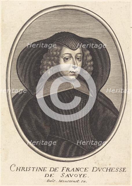 Christine of France. Creator: Balthasar Moncornet.