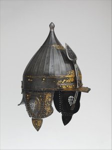 Helmet, Turkish, probably Istanbul, ca. 1560. Creator: Unknown.