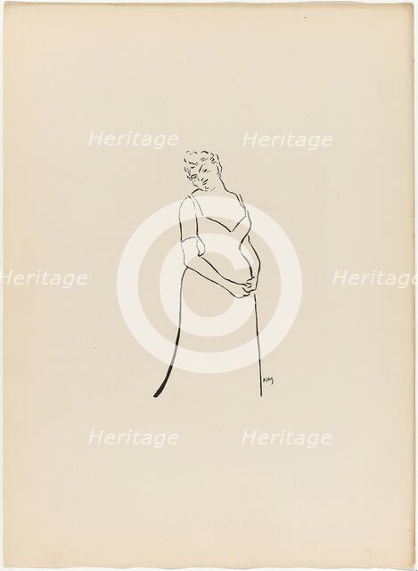 Anna Thibaud, from Le Café-Concert, 1893. Creator: Henri-Gabriel Ibels.