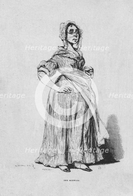 'The Midwife', early 19th century. Creator: Unknown.