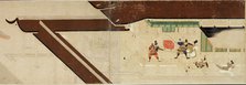 Illustrated Tale of the Heiji Civil War (The Imperial Visit to Rokuhara) 1 scroll, 13th century. Artist: Anonymous  
