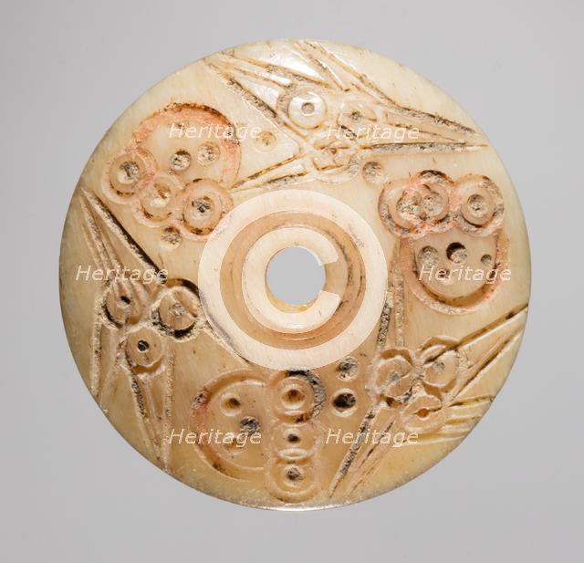 Spindle Whorl, 700s - 900s. Creator: Unknown.