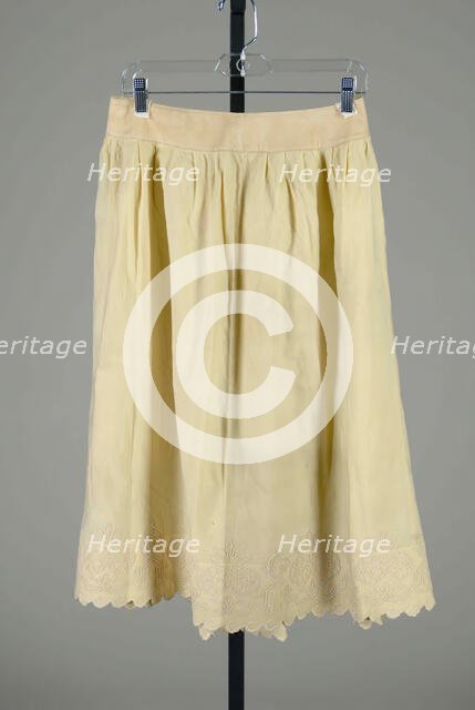 Petticoat, American, 1850-70. Creator: Unknown.