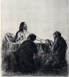 'Breaking of the Bread', 1925.Artist: Jean Louis Forain