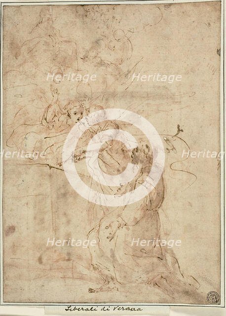 Vision of Saint Francis of Assisi at Portiuncula, n.d. Creator: Giovanni Andrea Donducci.