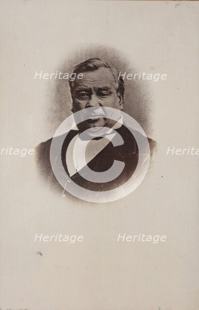 Portrait of Ivan Vasilyevich Samarin (1817-1885), 1870s.