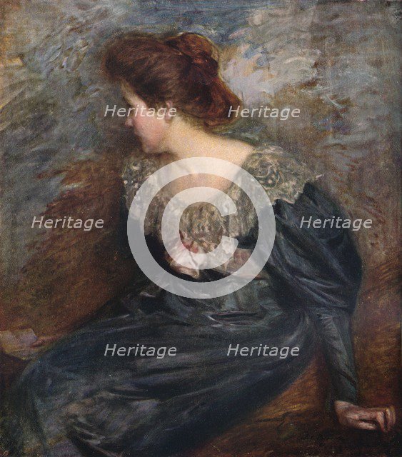 'Portrait Study', 1903-1904. Artist: Jacques Emile Blanche.