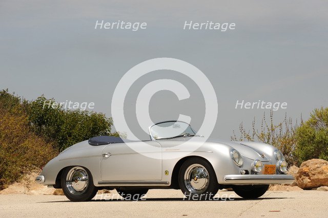 Porsche Speedster 356 1600 Super 1958. Artist: Simon Clay.