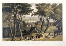 'Looking over the Dam', 1851 Artist: Robert Carrick