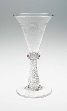 Wine Glass, England, 17th century. Creator: Unknown.
