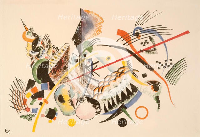 Untitled, 1922. Creator: Kandinsky, Wassily Vasilyevich (1866-1944).