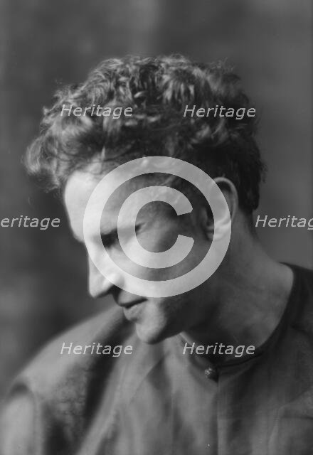 Lytton, Neville, Honorable, portrait photograph, 1914 Apr. 12. Creator: Arnold Genthe.