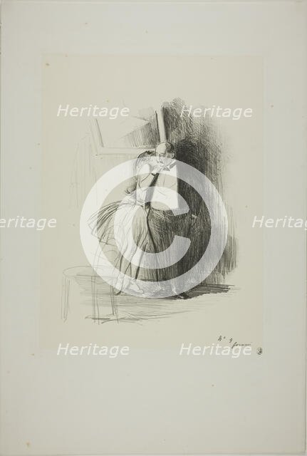 The Consent, 1892. Creator: Jean Louis Forain.