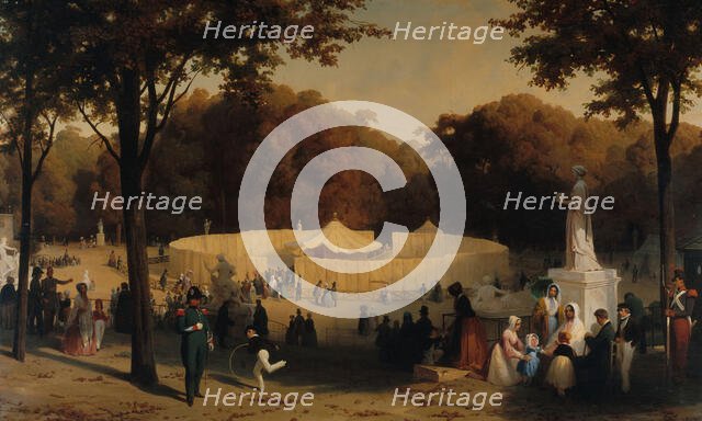 Tente du chef de l'armée marocaine (Sidi-Mohammed ben Abd-el-Rahman, fils de l'empereur..., 1845. Creator: Karl Girardet.