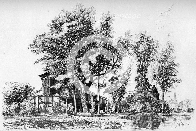 'Les Acacias', c1850-1895 (1924). Artist: Maxime Lalanne