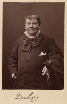 Daubray (Michel René Thibaut), about 1880. Creator: Unknown.