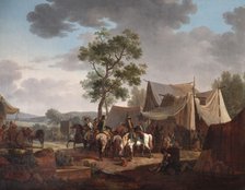 'An Encampment', 1796. Artist: Jacques Francois Joseph Swebach.