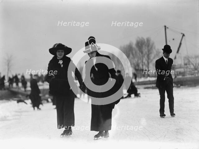 Skating Party, 1912. Creator: Harris & Ewing.