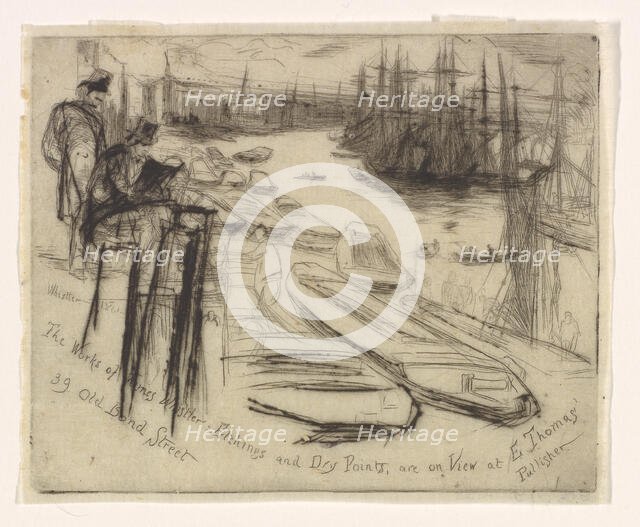 The Little Pool, 1861. Creator: James Abbott McNeill Whistler.
