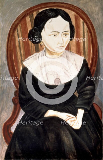 'Girl in Black', c1913.  Creator: Andre Derain.