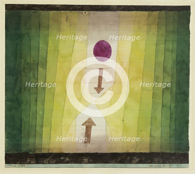 Vor dem Blitz (Before the Lightning), 1923.