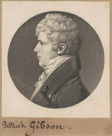 Patrick Gibson, 1808. Creator: Charles Balthazar Julien Févret de Saint-Mémin.