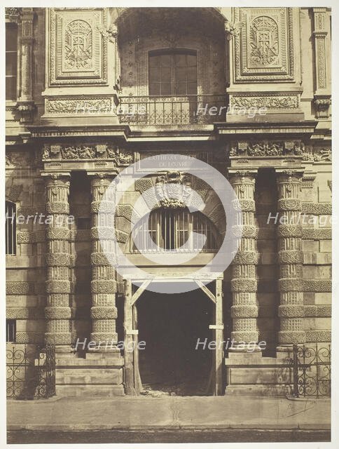 Bibliothèque Imperial du Louvre, Paris, 1854. Creators: Bisson Frères, Louis-Auguste Bisson, Auguste-Rosalie Bisson.