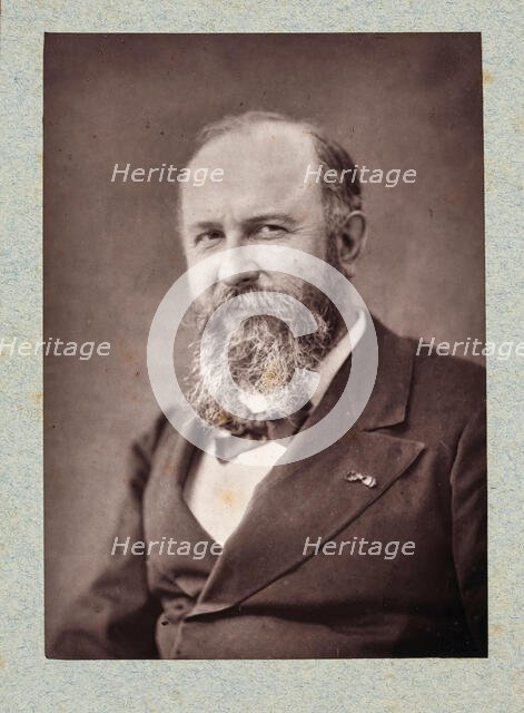 Portrait of Félix de Vuillefroy-Cassini (1841-1916), 1882. Creator: Godet, Anatole Louis (1839-1887).