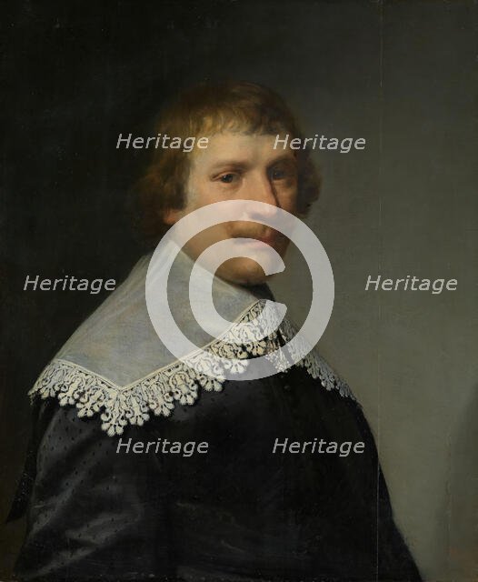 Male portrait, Undated. Creator: Michiel van Mierevelt.