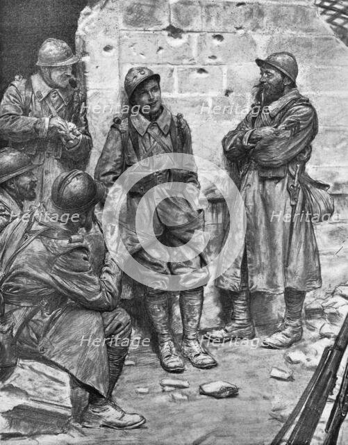 'Bleuet et Briscards; L'illustration Samedi 9 Septembre 1916', 1916. Creator: J Simont.