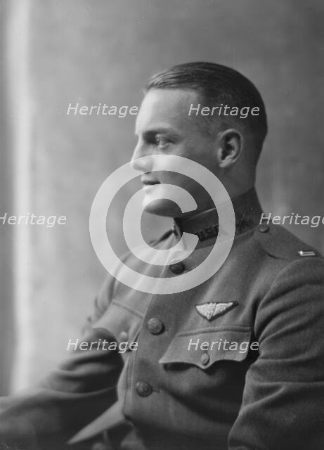Lieutenant Allan, portrait photograph, 1918 Mar. Creator: Arnold Genthe.