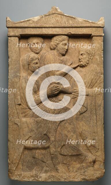 Grave Naiskos of Sime, about 320 BC. Creator: Unknown.