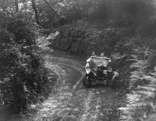 1930 Frazer-Nash Interceptor taking part in a motoring trial, 1930s. Artist: Bill Brunell.