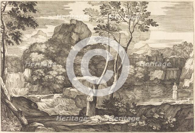 The Levite and the Priest Pass the Man Without Helping Him. Creator: Sébastien Bourdon.