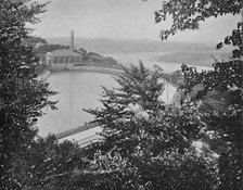 'Reservoir, Eden Park, Cincinnati, Ohio', c1897. Creator: Unknown.